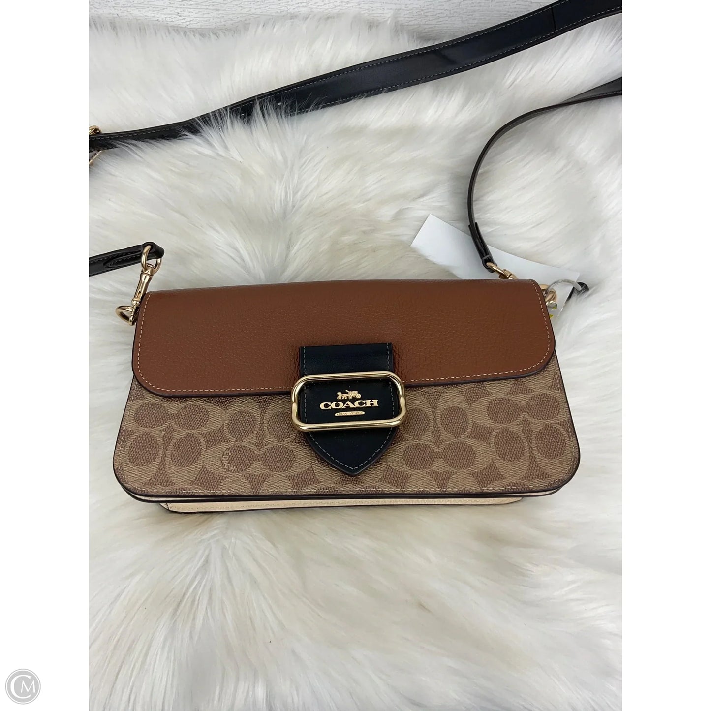 Crossbody Designer By Coach, Size: Small