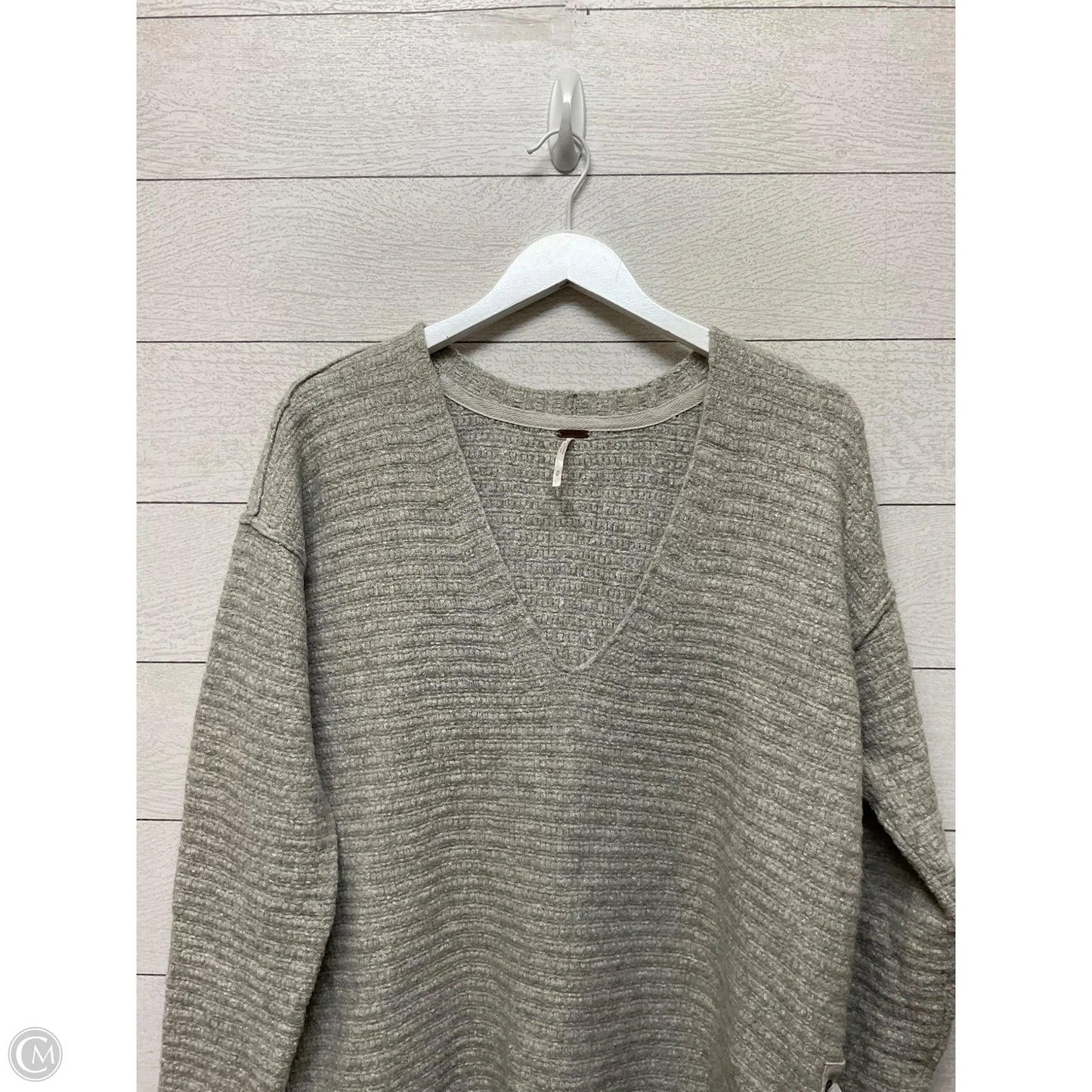 Sweater By Free People In Grey, Size: M