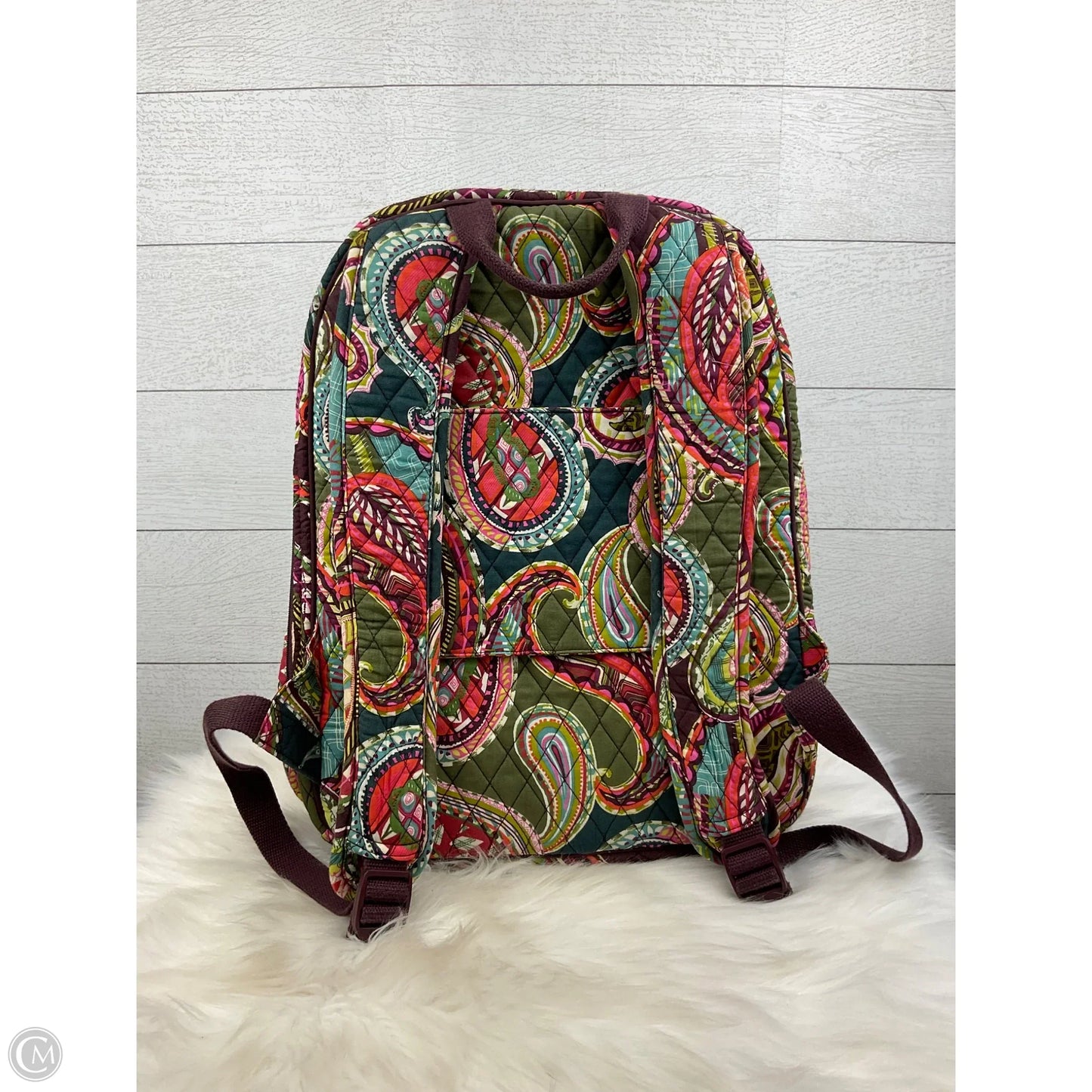 Backpack By Vera Bradley, Size: Medium