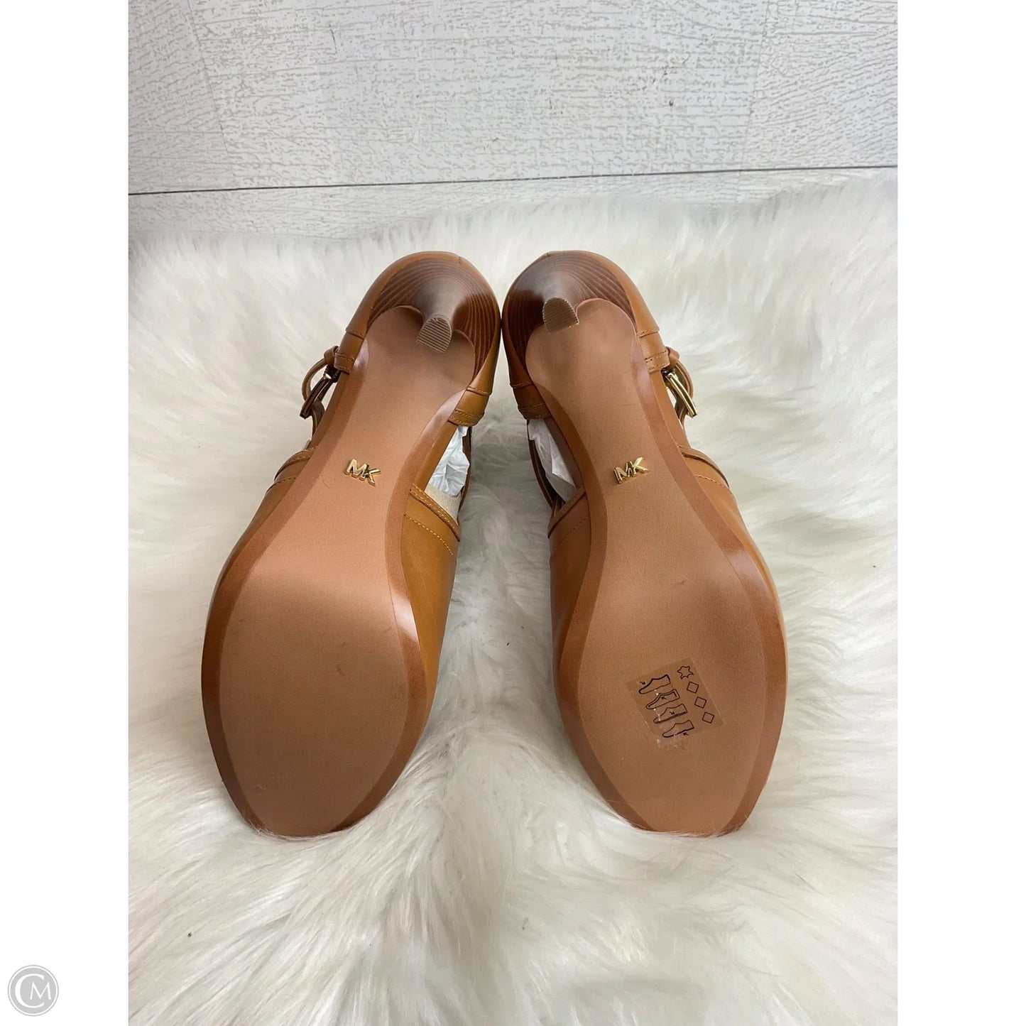 Shoes Designer By Michael Kors In Brown, Size: 9