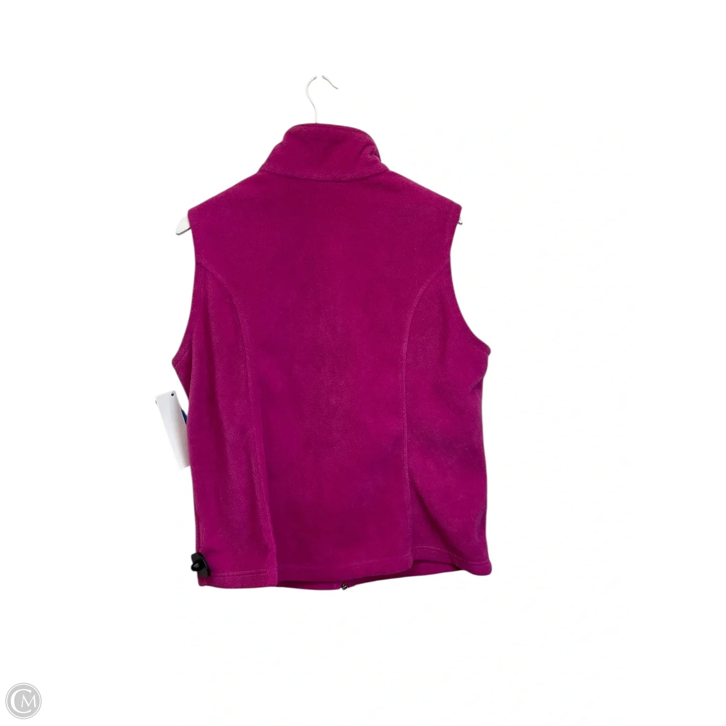 Vest Fleece By Columbia In Pink, Size: Xl