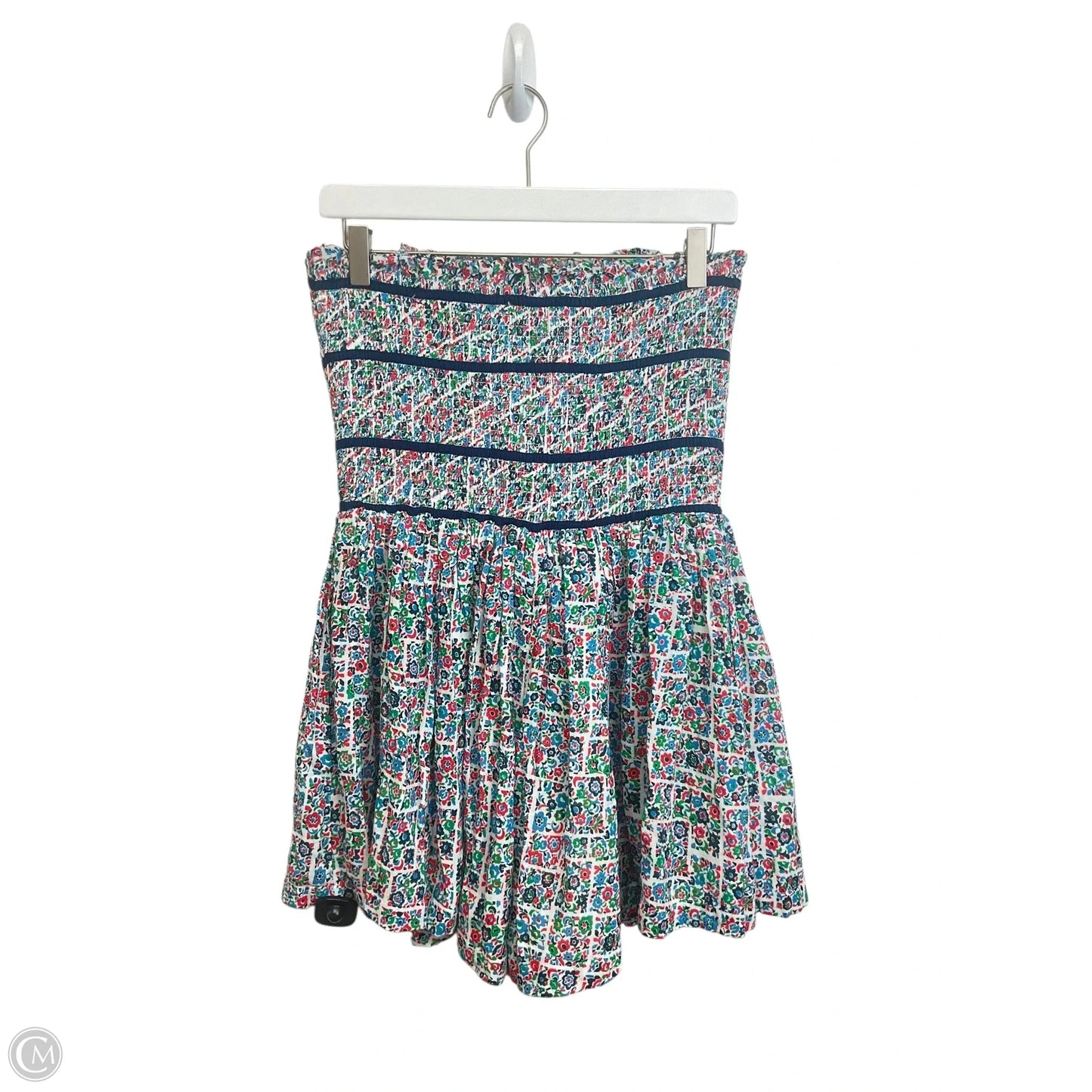 Romper By Free People In Blue & Green, Size: S