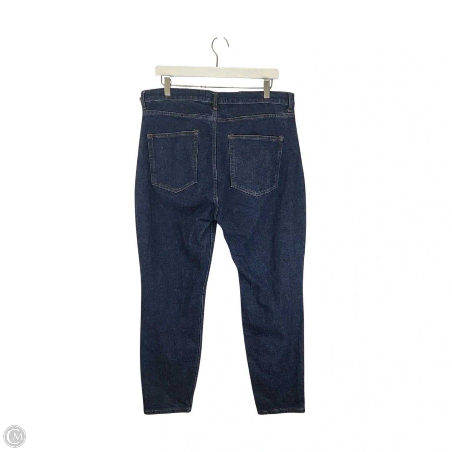 Jeans Skinny By Everlane In Blue Denim, Size: 14