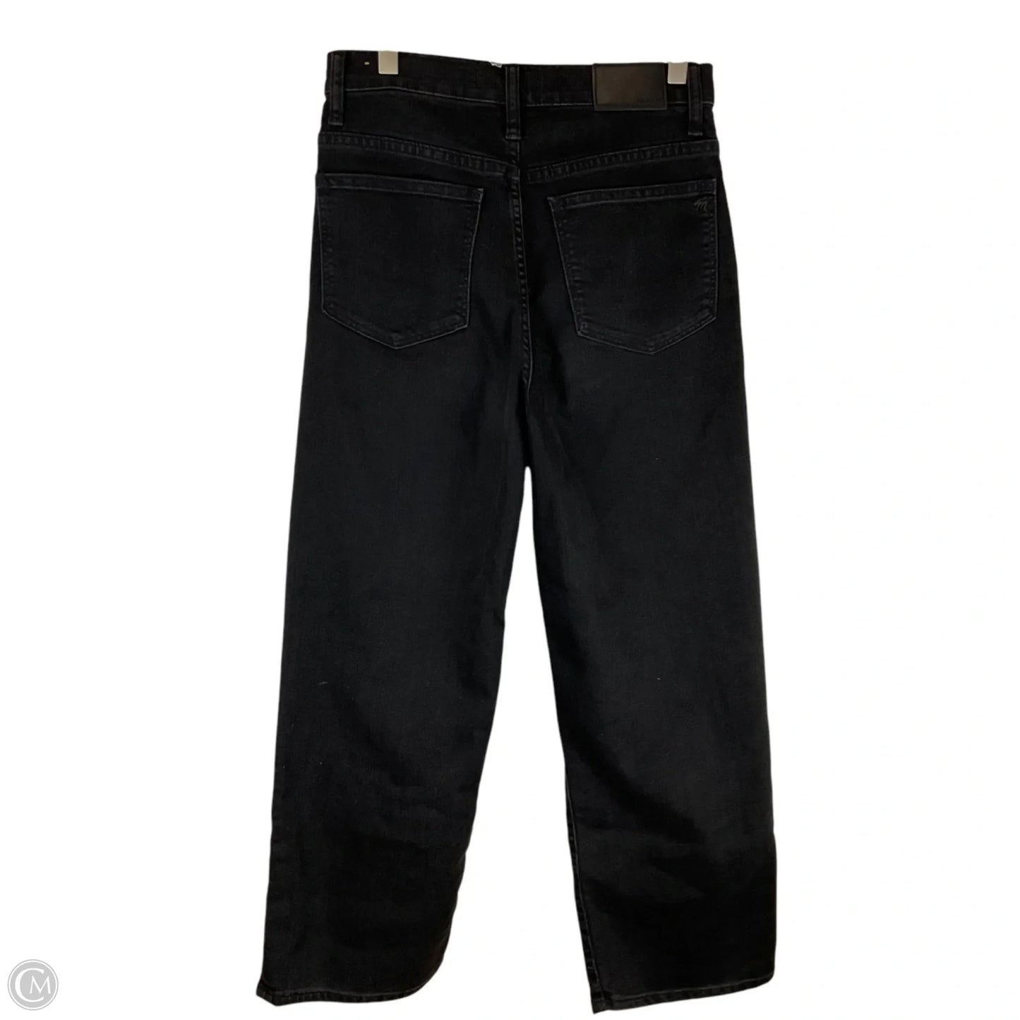 Jeans Boot Cut By Madewell In Black Denim, Size: 4