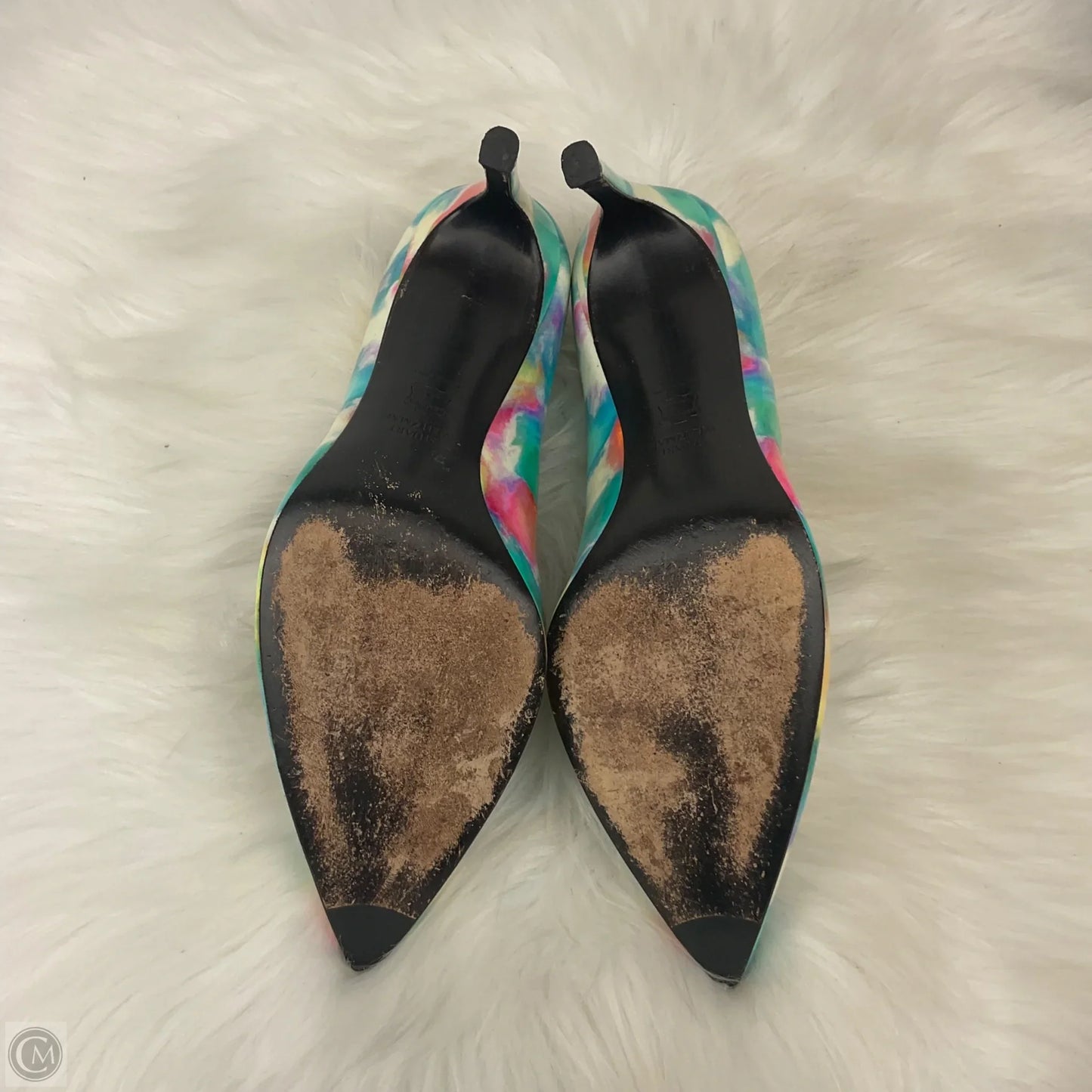 Shoes Designer By Stuart Weitzman In Blue, Size: 8.5