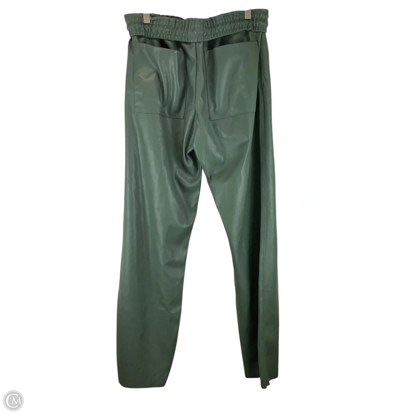 Pants Wide Leg By Zara In Green, Size: S