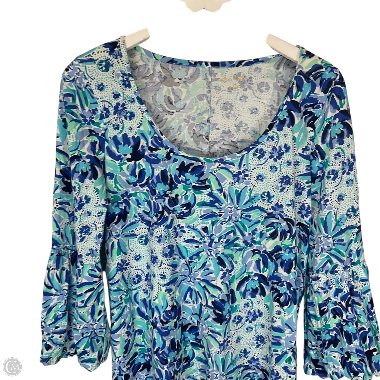 Dress Designer By Lilly Pulitzer In Blue, Size: M