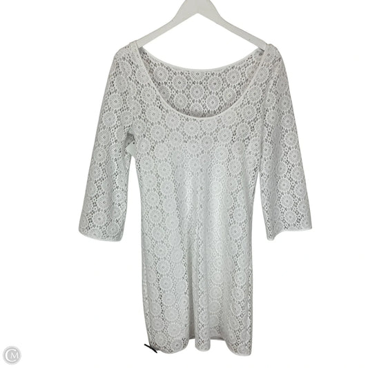 Dress Designer By Lilly Pulitzer In White, Size: M