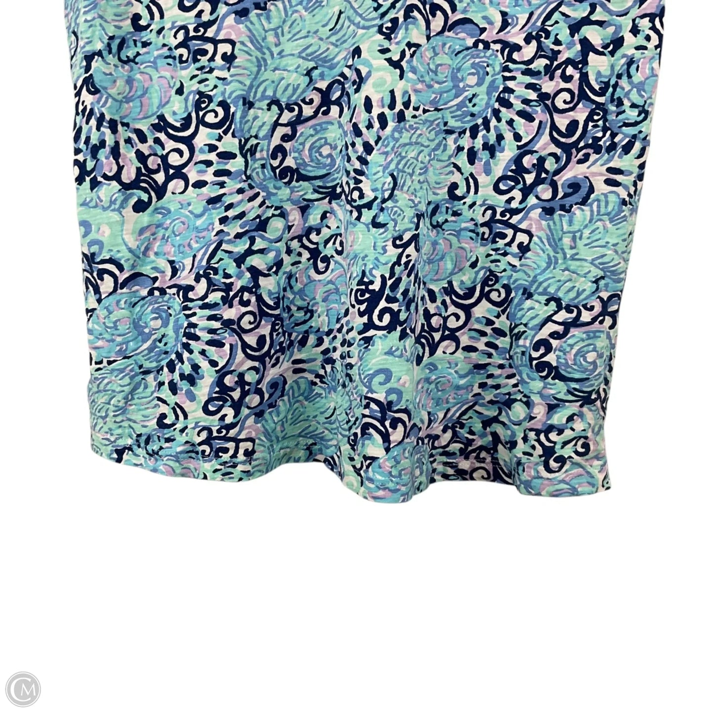 Top Sleeveless Designer By Lilly Pulitzer In Blue, Size: M
