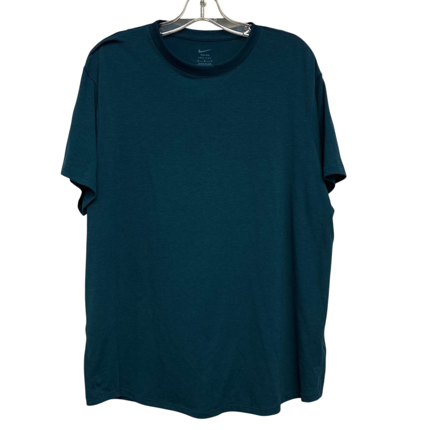 Athletic Top Ss By Nike Apparel In Blue, Size:M