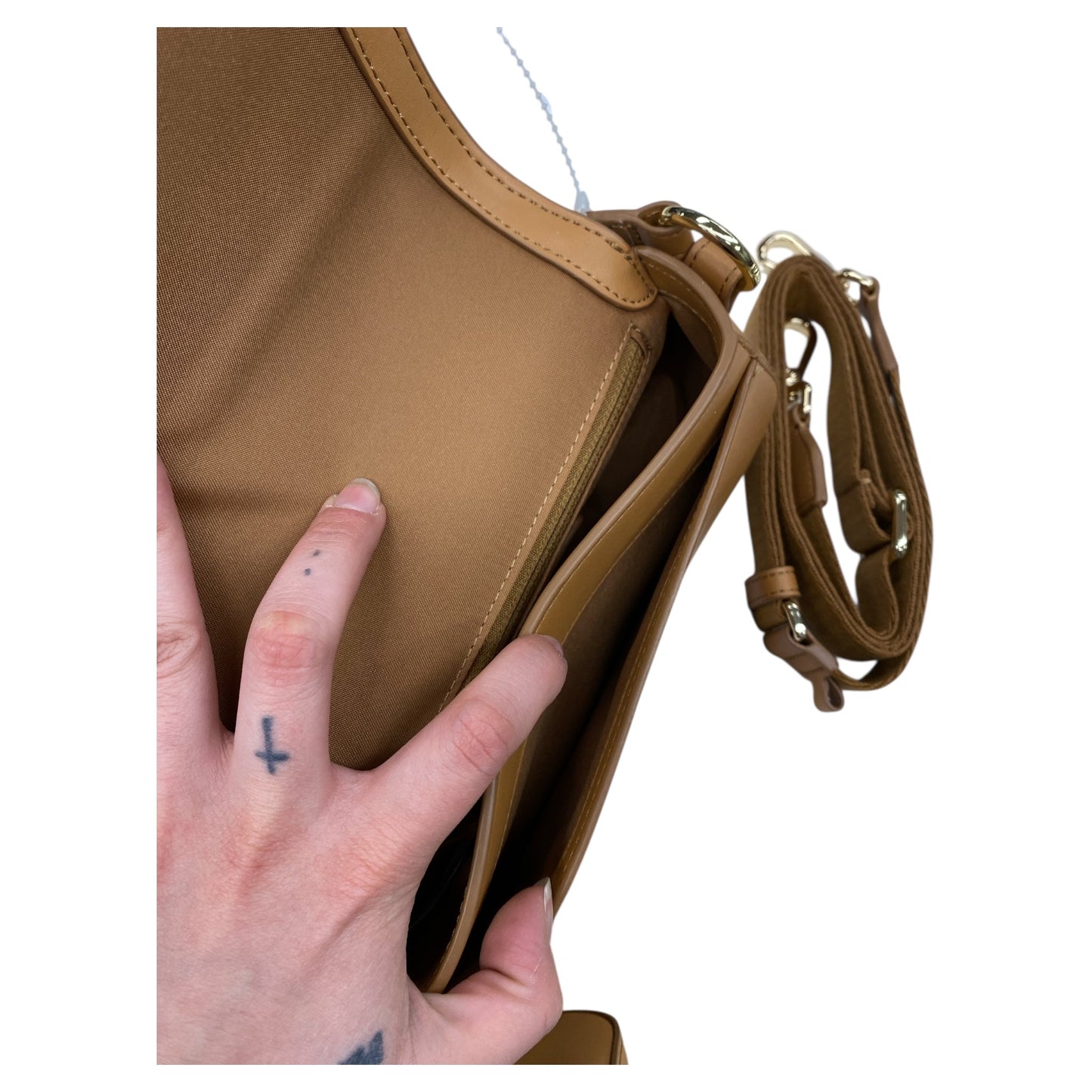 Handbag By Lululemon In Brown, Size:Small