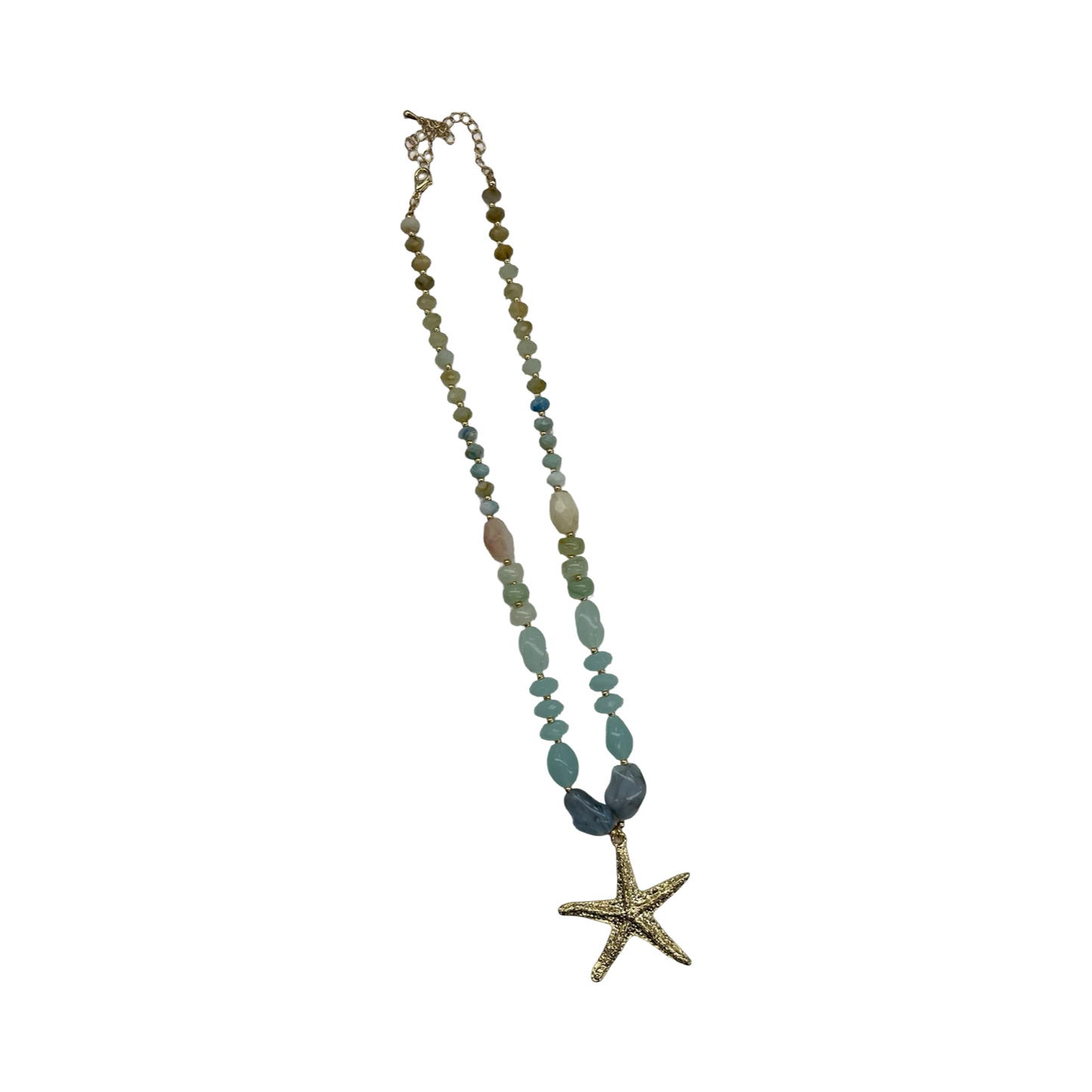 Necklace Charm By Clothes Mentor In Blue