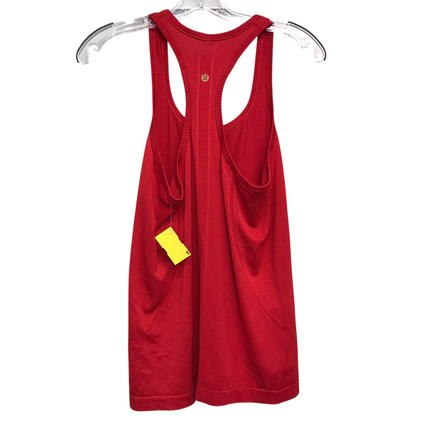 Athletic Tank Top By Lululemon In Red, Size:M
