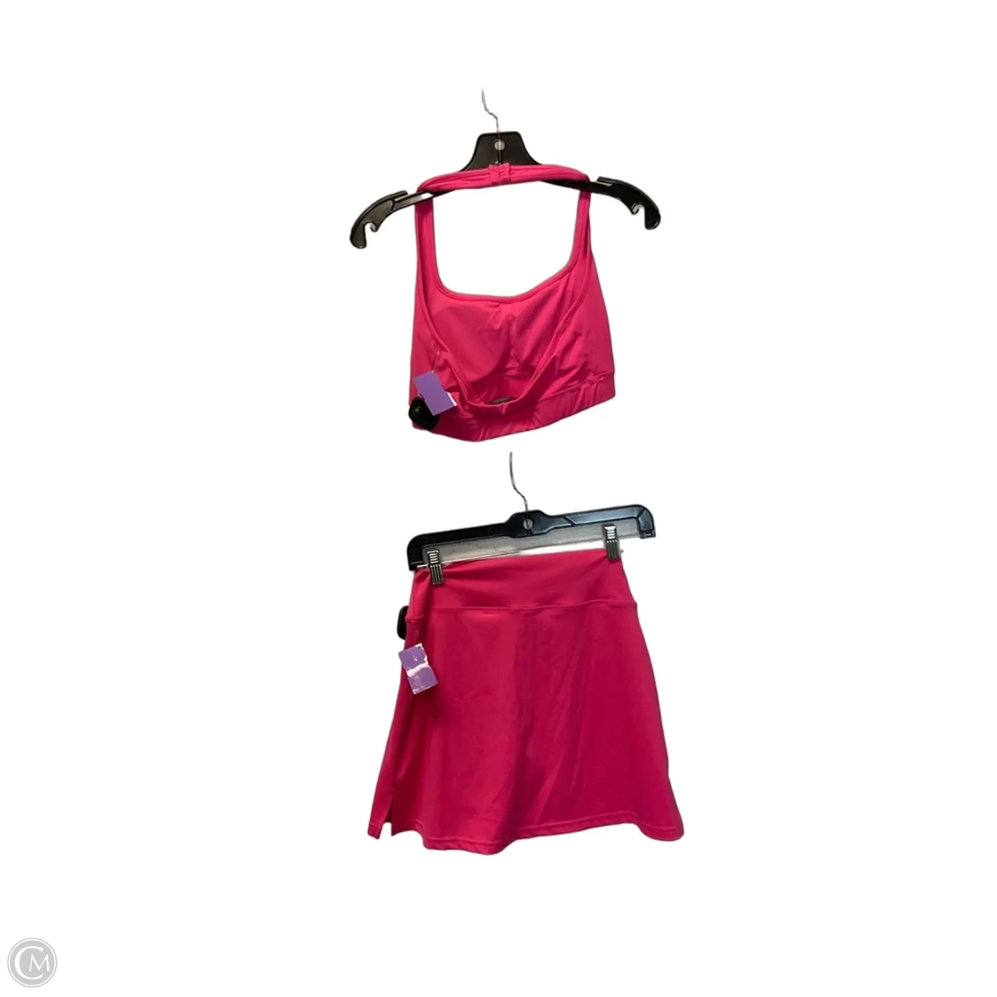 Athletic Shorts 2pc By Cme In Pink, Size: S
