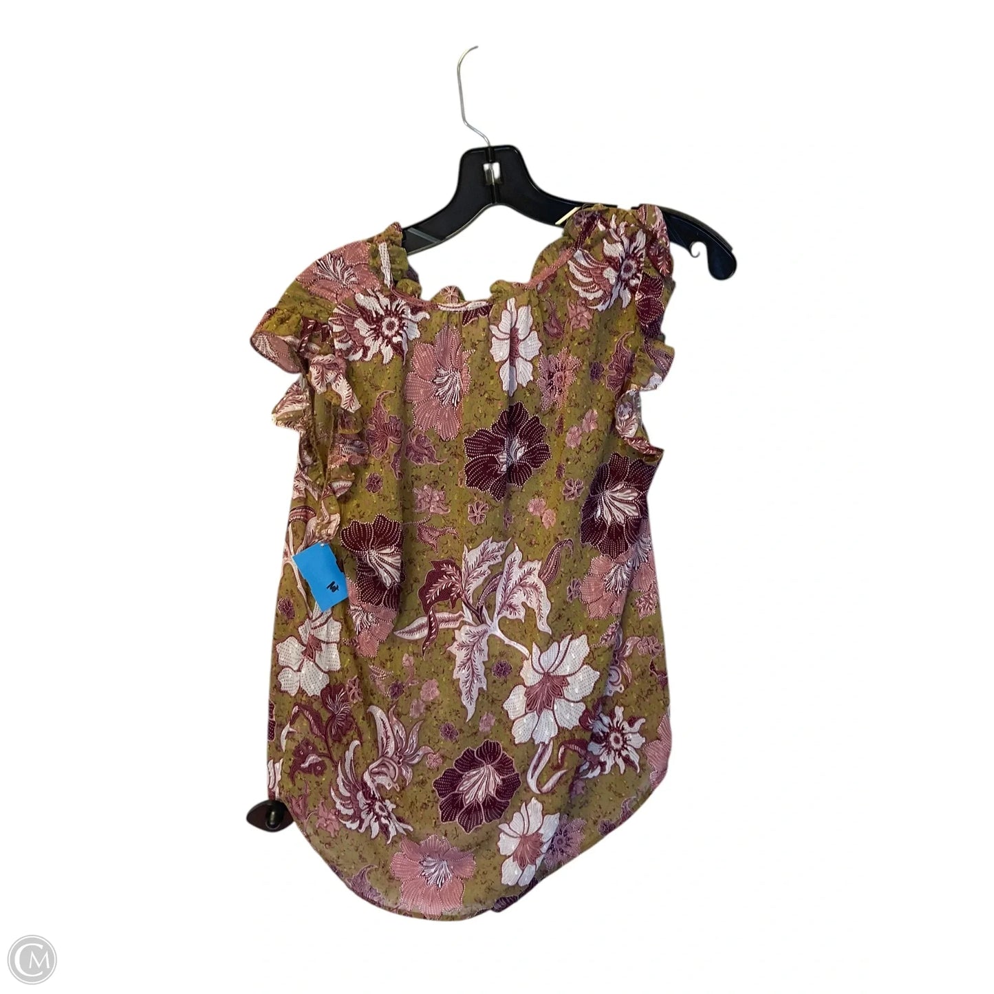 Top Sleeveless By Joie In Multi-colored, Size: Xs