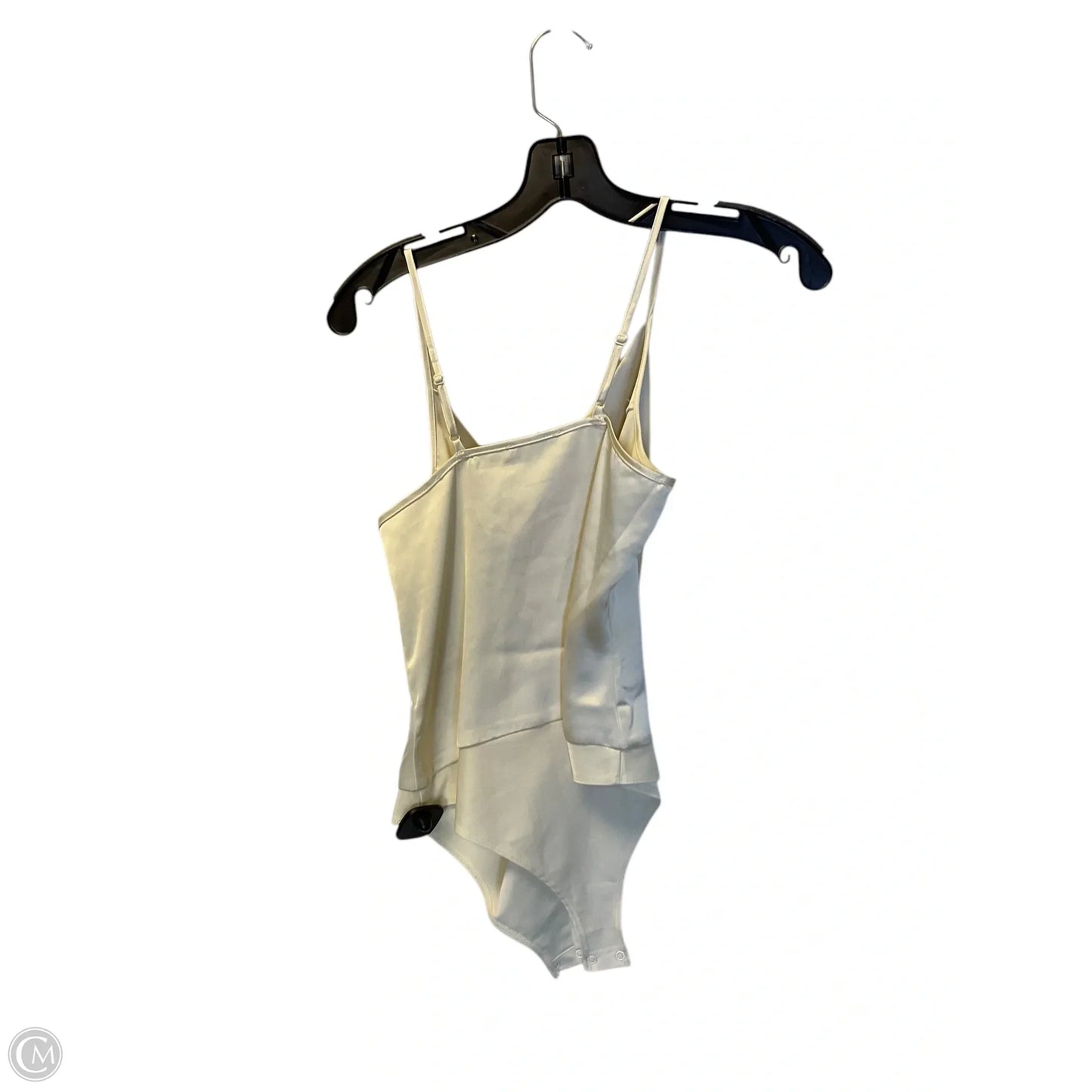 Bodysuit By Clothes Mentor In Cream, Size: S