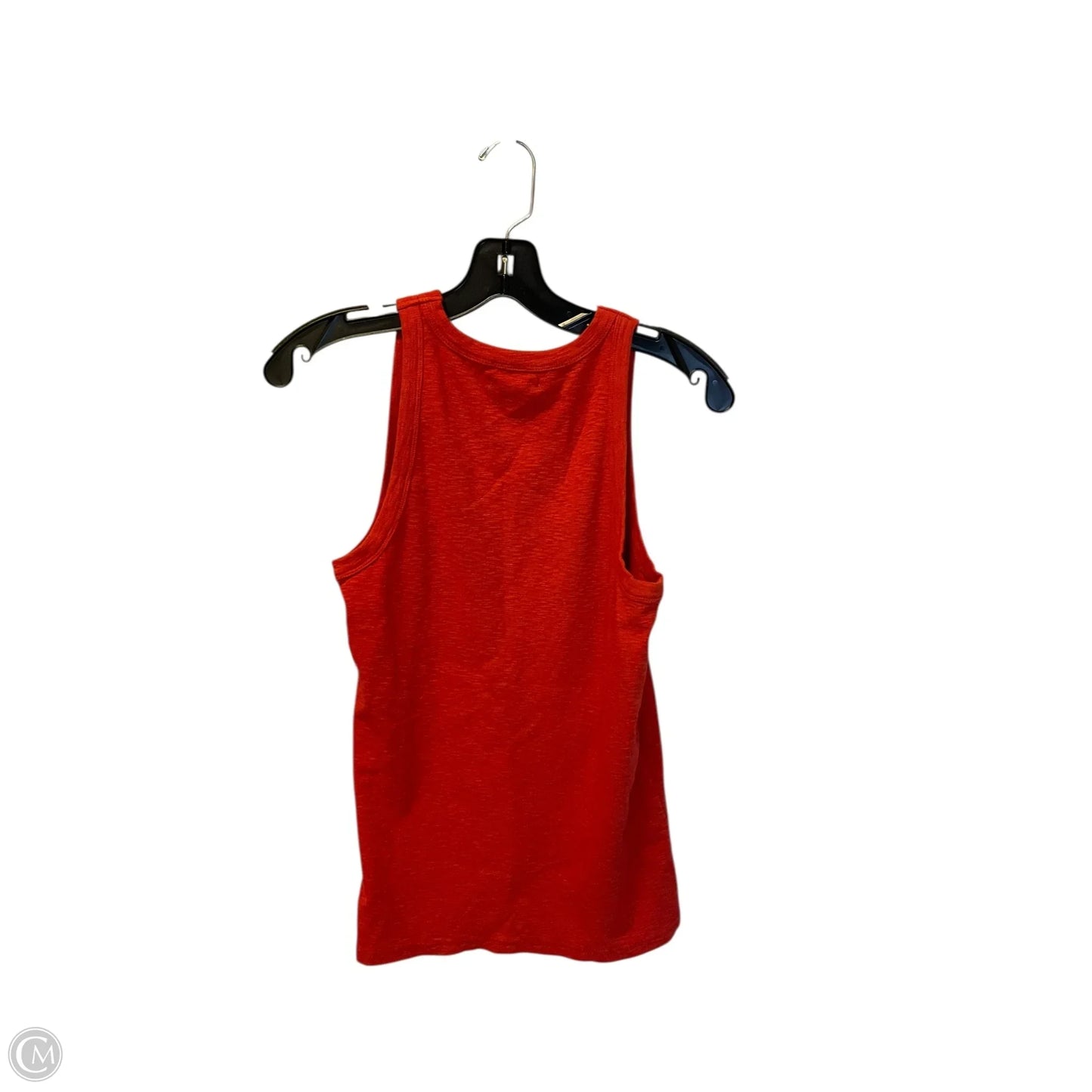Top Sleeveless By Madewell In Red, Size: M