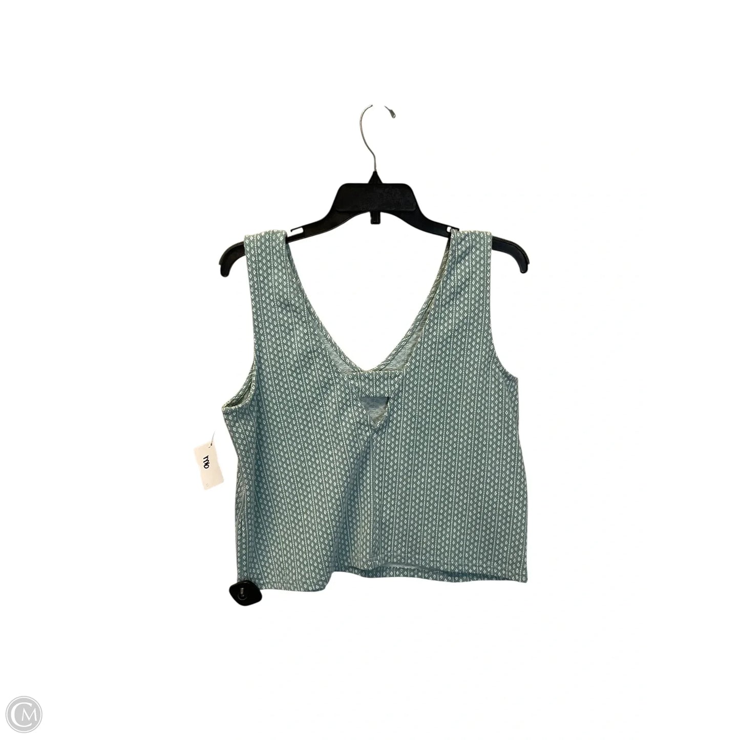 Top Sleeveless By Madewell In Blue, Size: M