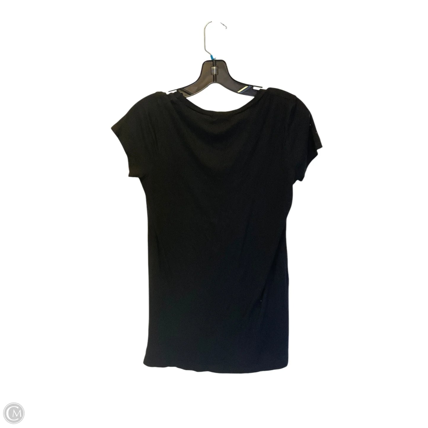 Top Short Sleeve Basic By Splendid In Black, Size: Xs