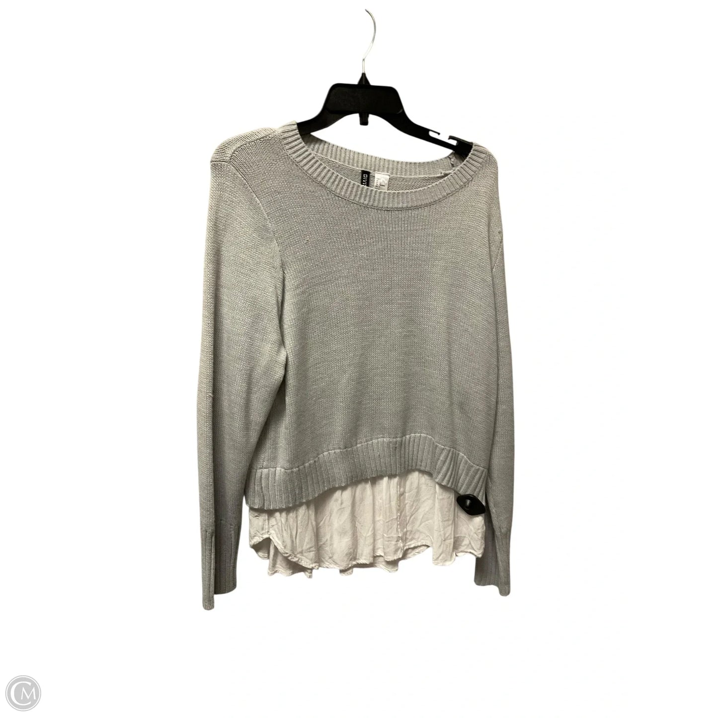 Sweater By Divided In Grey, Size: L