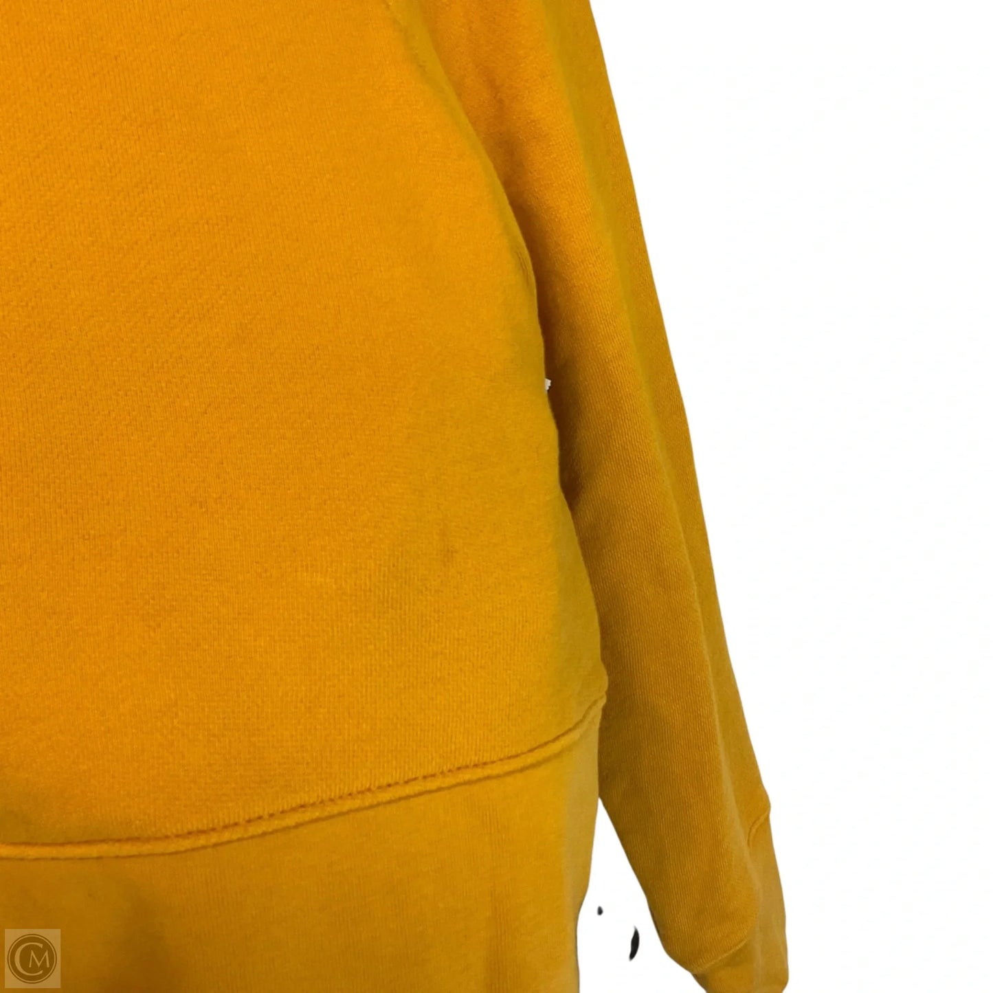 Sweatshirt Crewneck By Cmc In Yellow, Size: S
