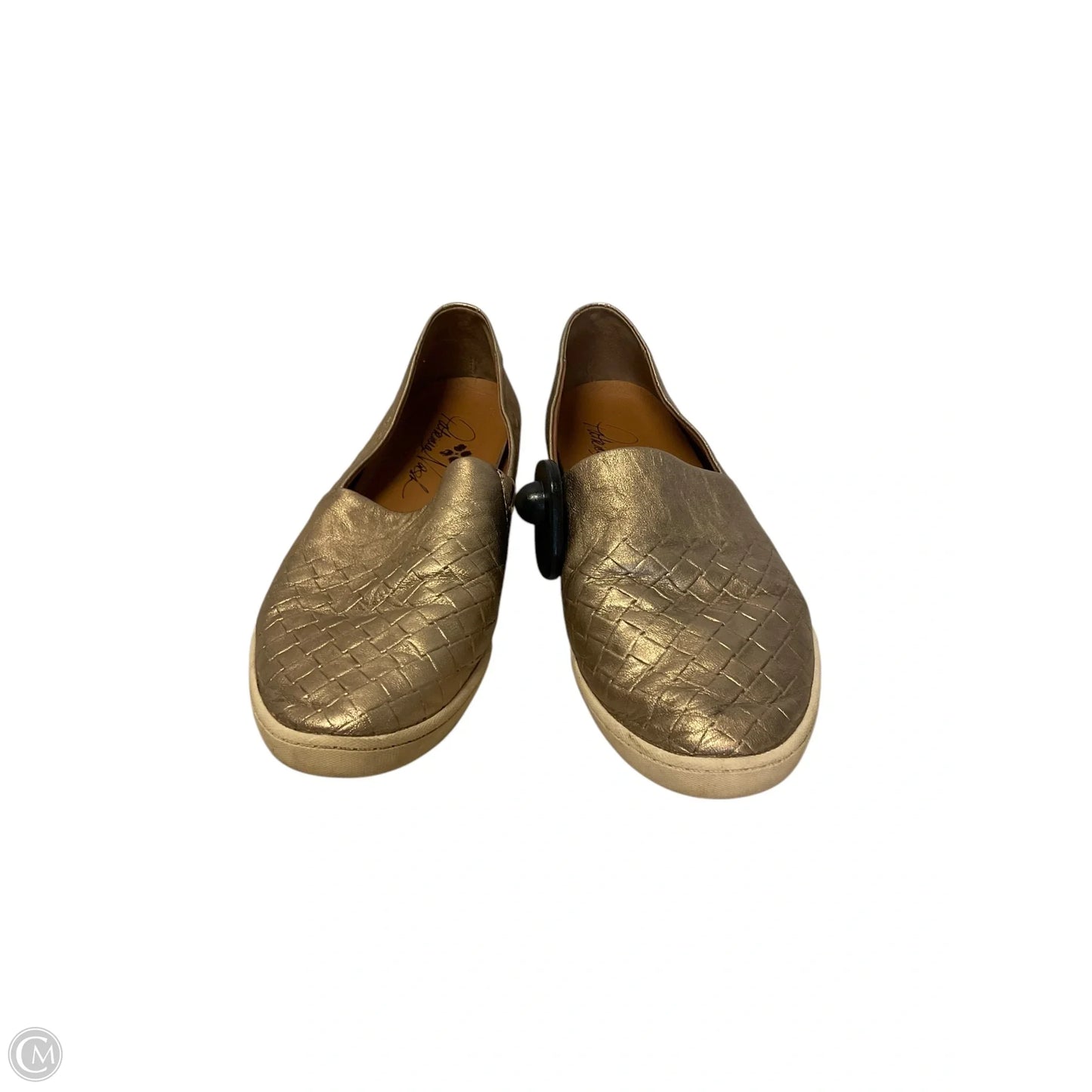 Shoes Designer By Patricia Nash In Gold, Size: 8.5