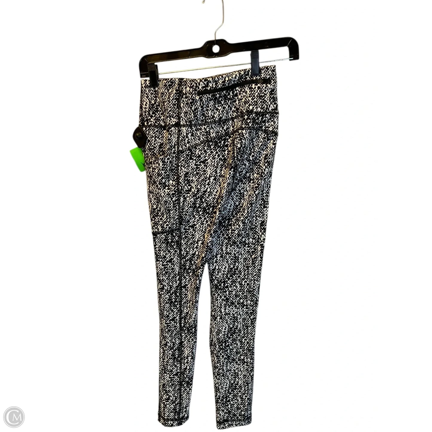 Athletic Leggings By Talbots In Black & White, Size: Xs