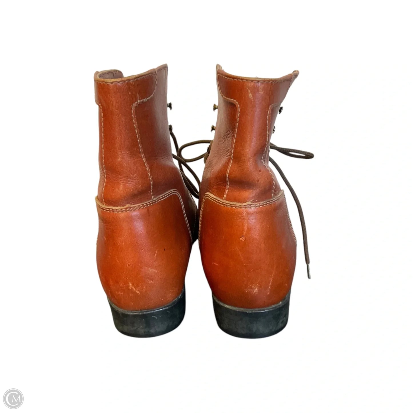 Boots Leather By Ariat In Brown, Size: 6