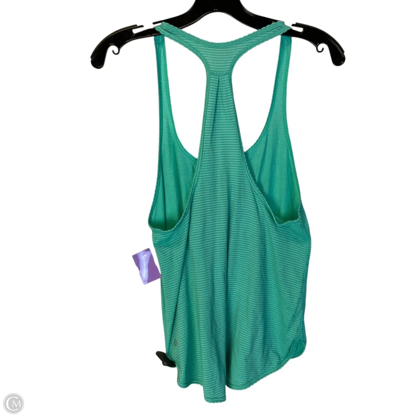 Athletic Tank Top By Lululemon In Aqua, Size: S