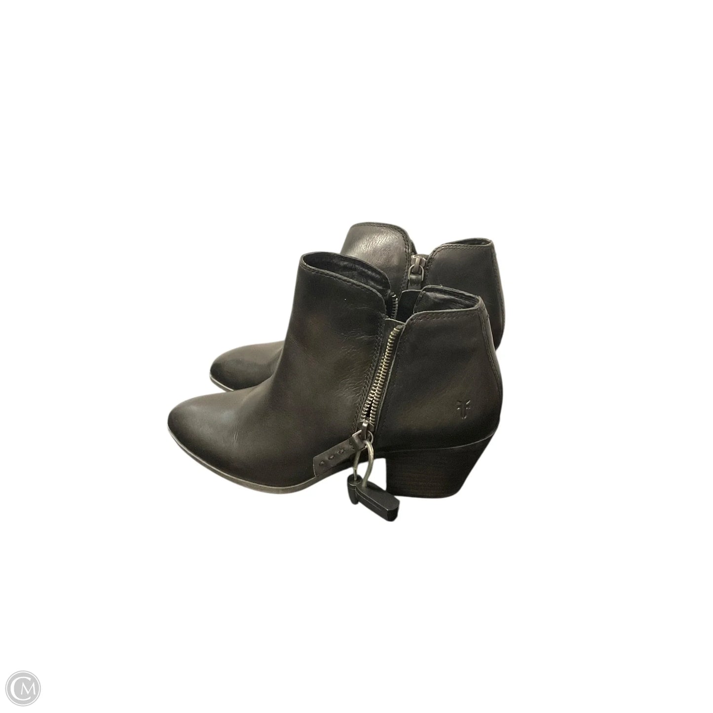Boots Designer By Frye In Black, Size: 9