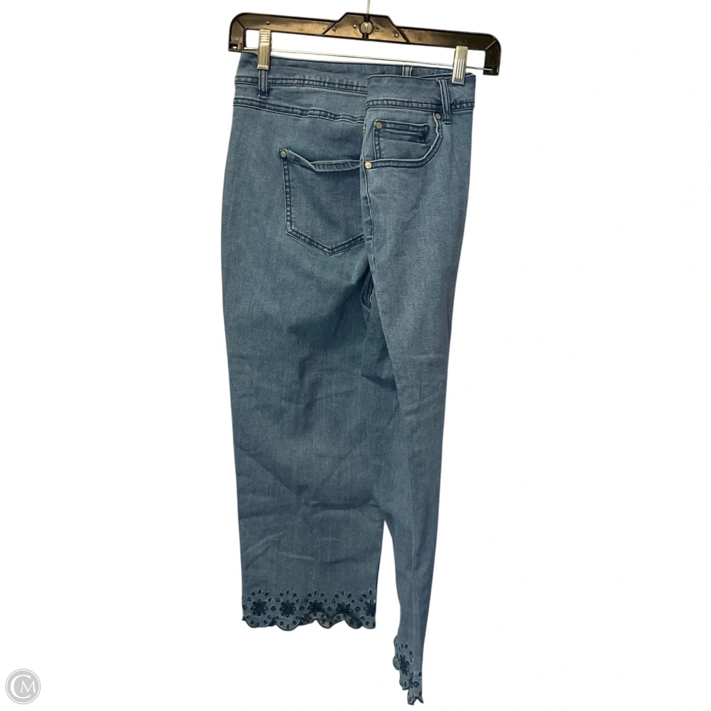 Jeans Straight By Cato In Blue Denim, Size: 16