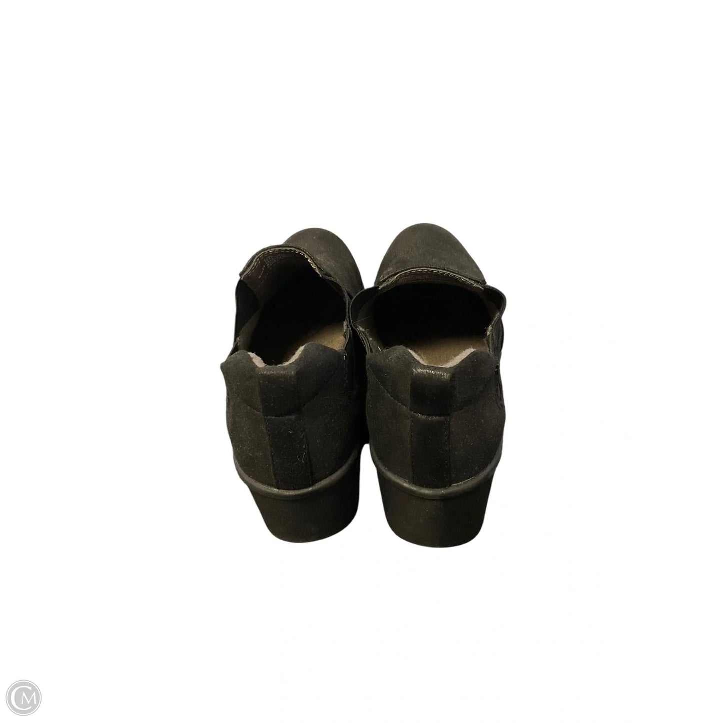 Shoes Heels Wedge By Sofft In Black, Size: 6.5
