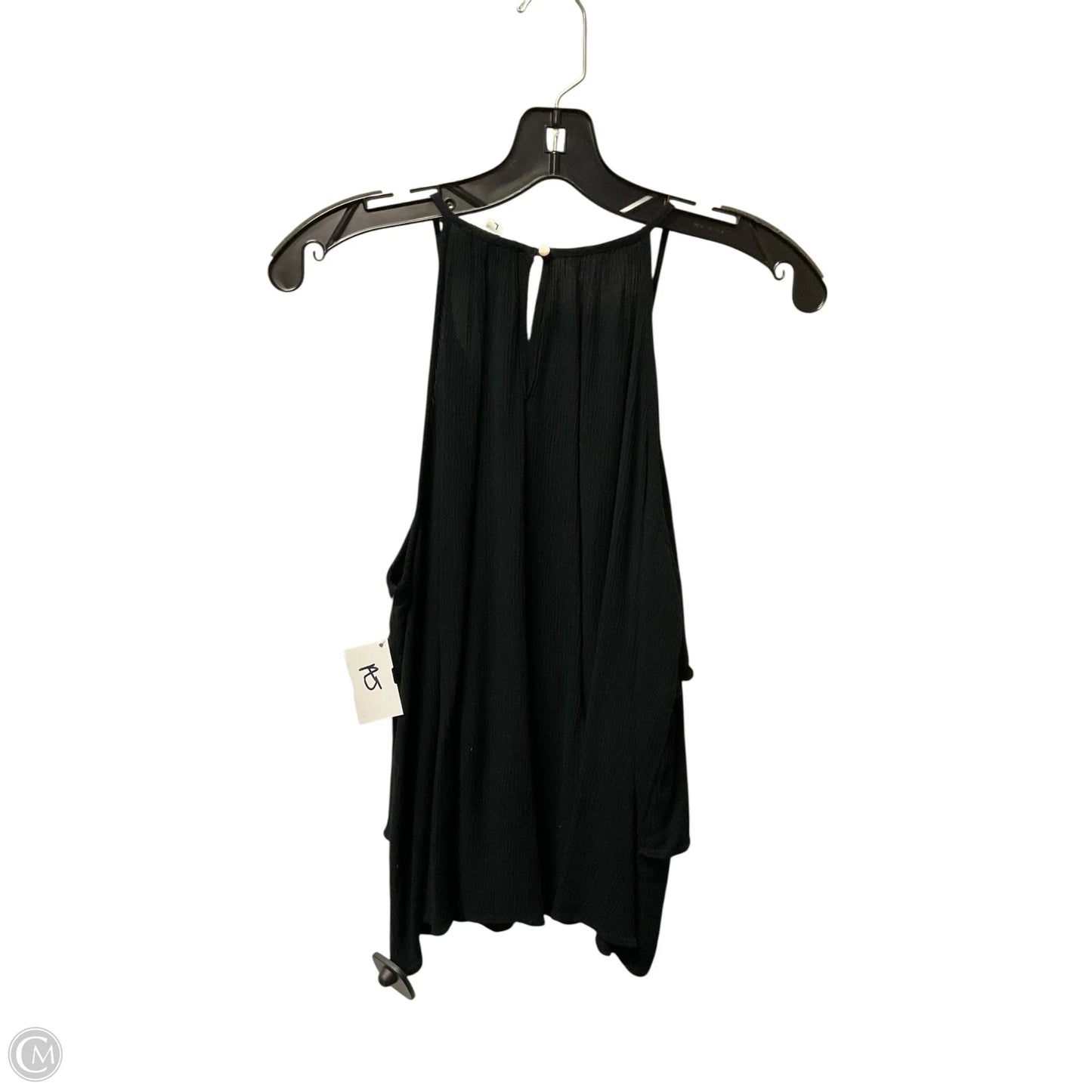 Top Sleeveless By Clothes Mentor In Black, Size: L