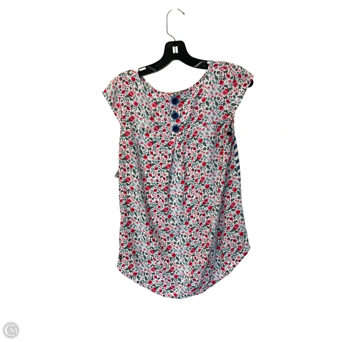 Top Short Sleeve By Matilda Jane In Striped Pattern, Size: S