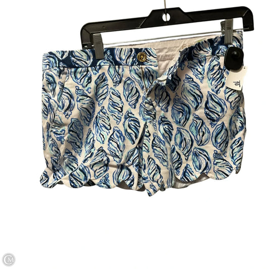 Shorts Designer By Lilly Pulitzer In Blue & White, Size: 6