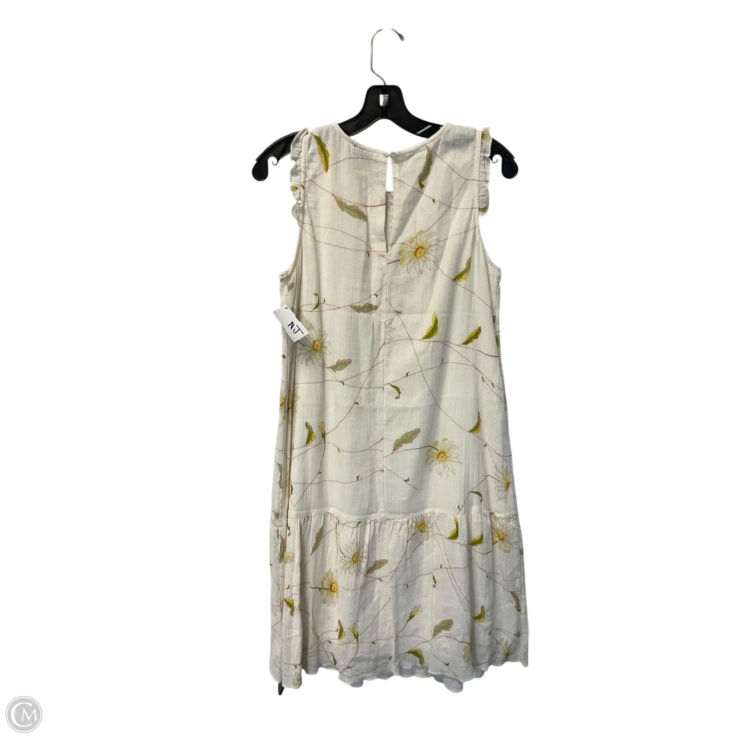 Dress Casual Midi By Lilla P In Cream, Size: S