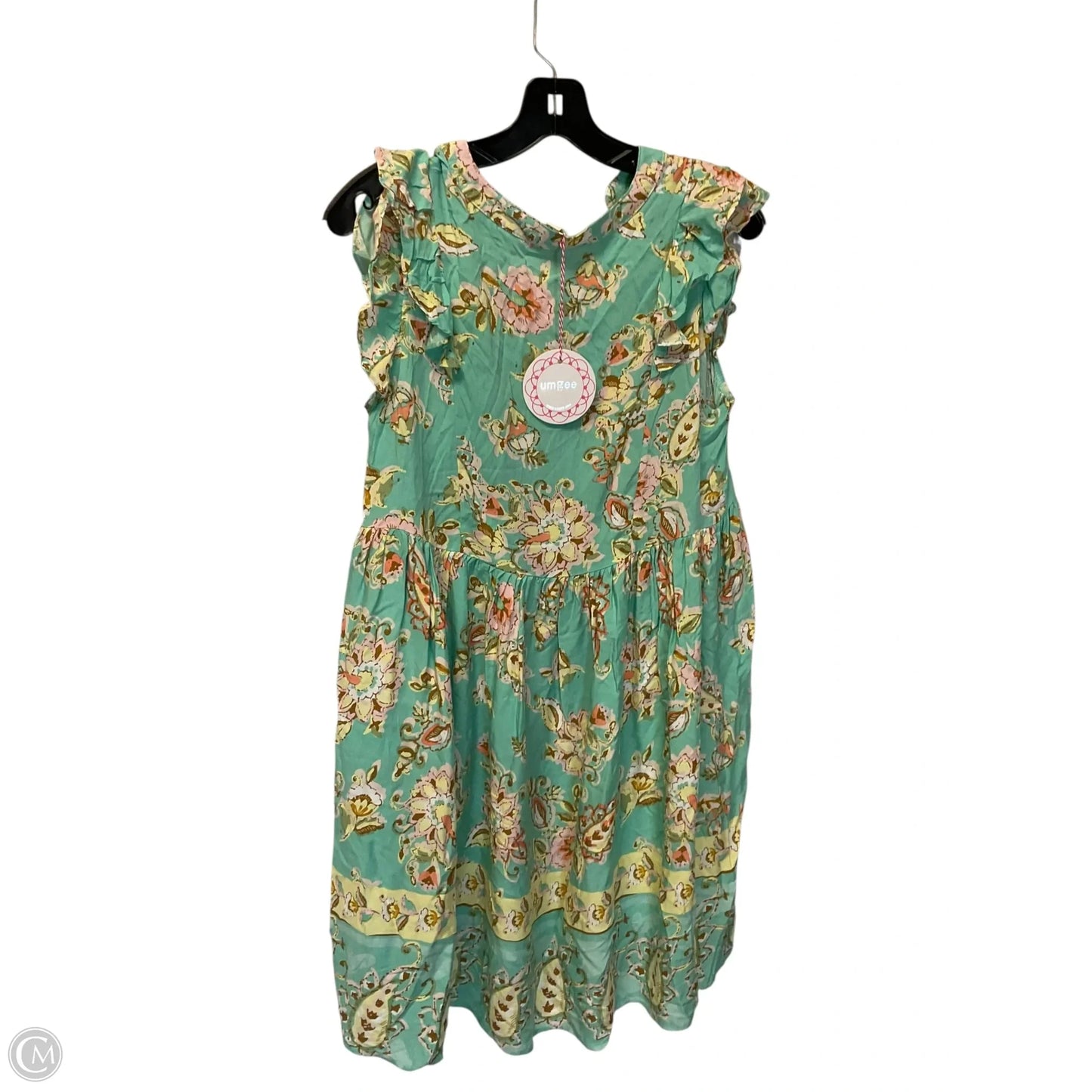 Dress Casual Short By Umgee In Aqua, Size: S