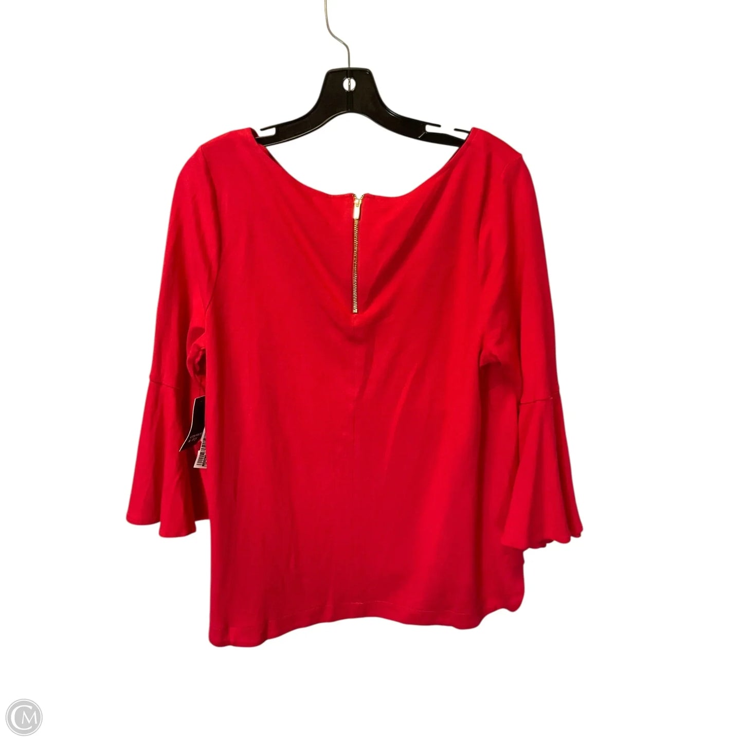 Top Long Sleeve By Crown And Ivy In Red, Size: L