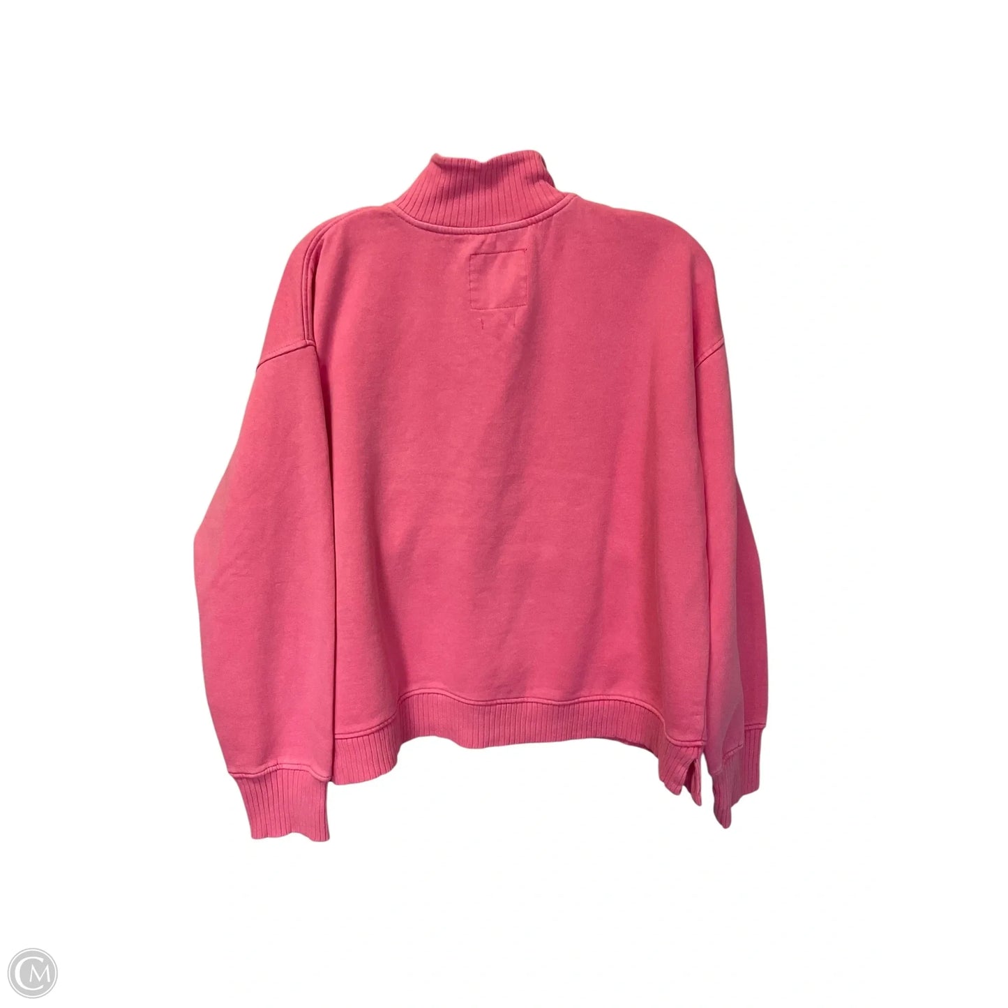 Sweatshirt Collar By C And C In Pink, Size: L