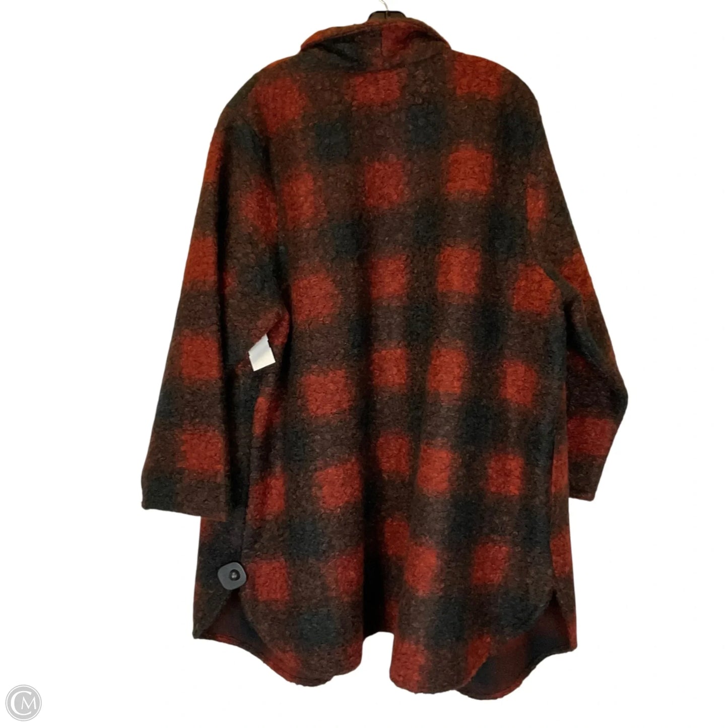 Coat Other By Ava & Viv In Black & Red, Size: 3x