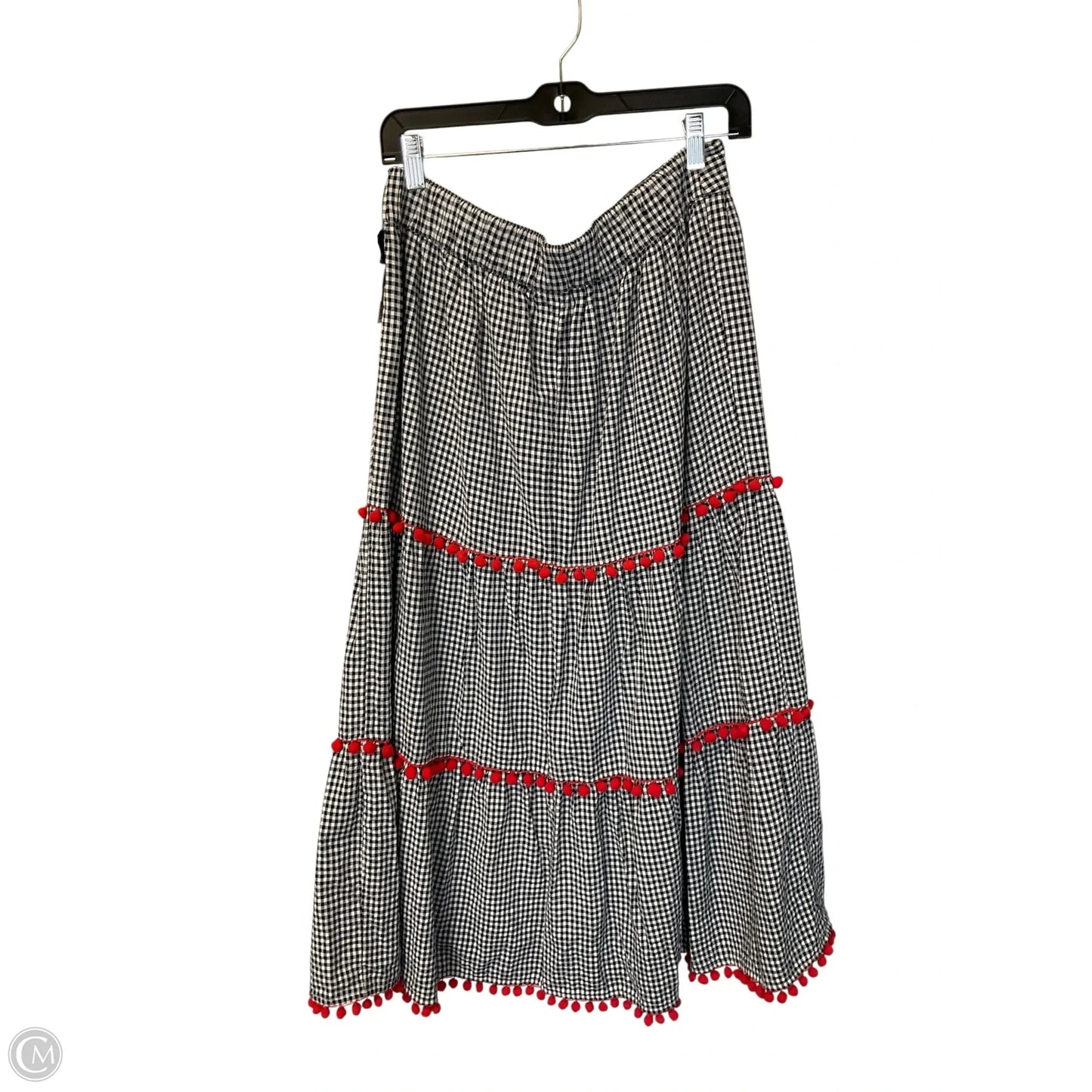 Skirt Maxi By Crown And Ivy In Blue & White, Size: M