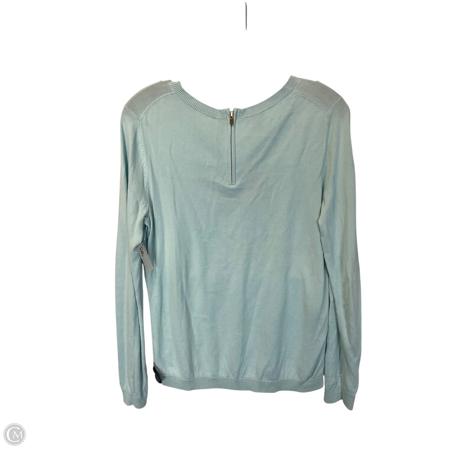 Top Long Sleeve By Talbots In Blue, Size: S