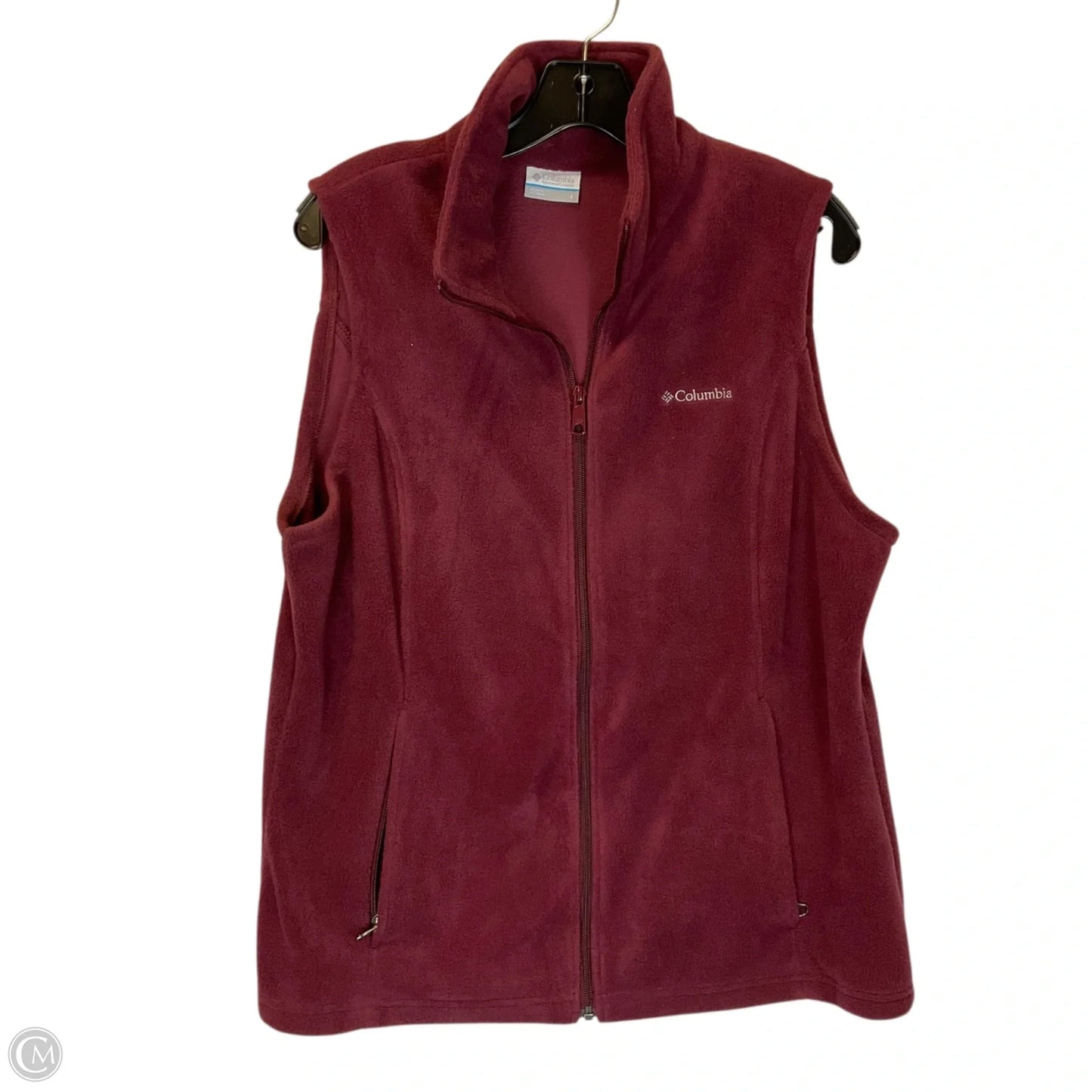 Vest Fleece By Columbia In Red, Size: L