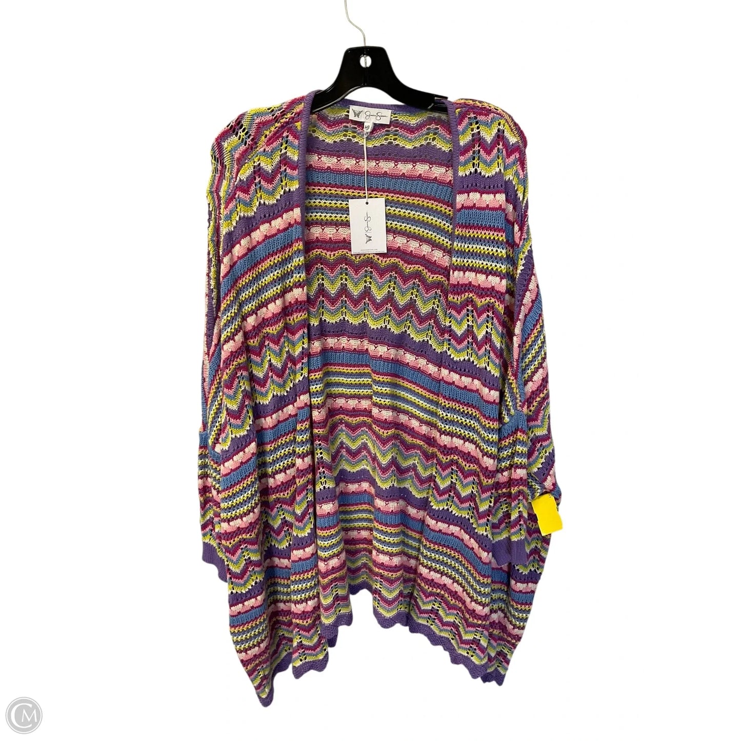 Cardigan By Jessica Simpson In Multi-colored, Size: Xl