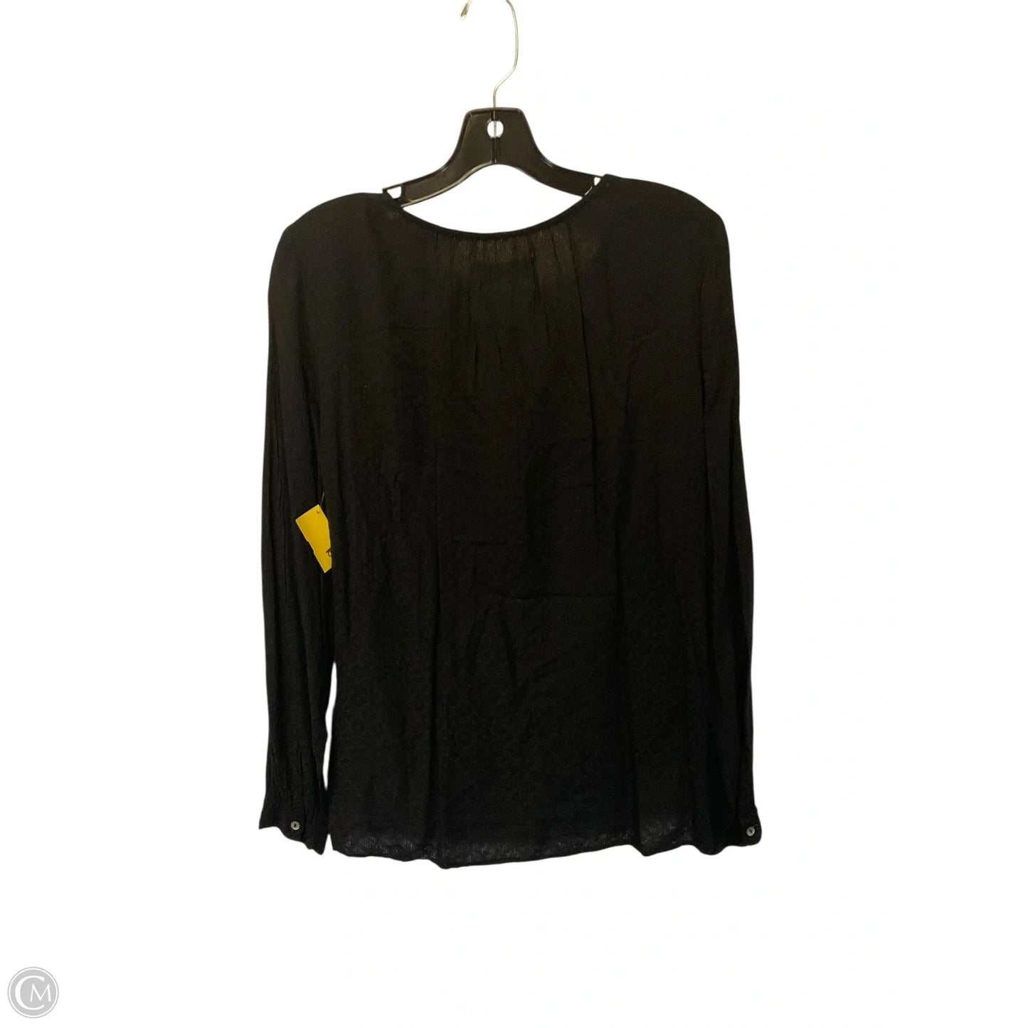 Top Long Sleeve By Velvet By Graham & Spencer In Black, Size: S