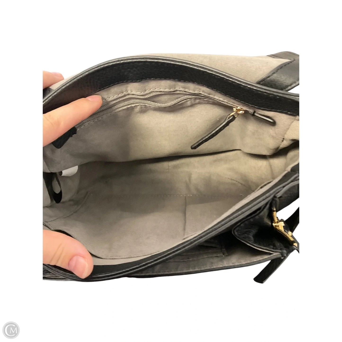 Crossbody Leather By Vince Camuto, Size: Medium