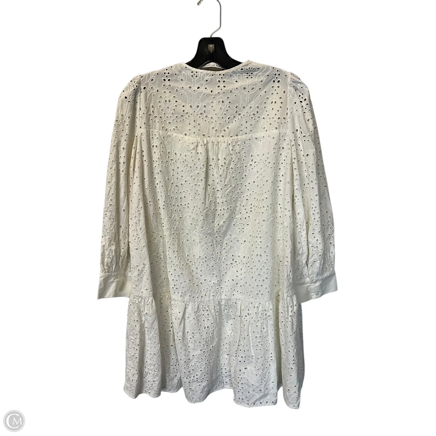 Dress Casual Short By Zara In White, Size: Xs