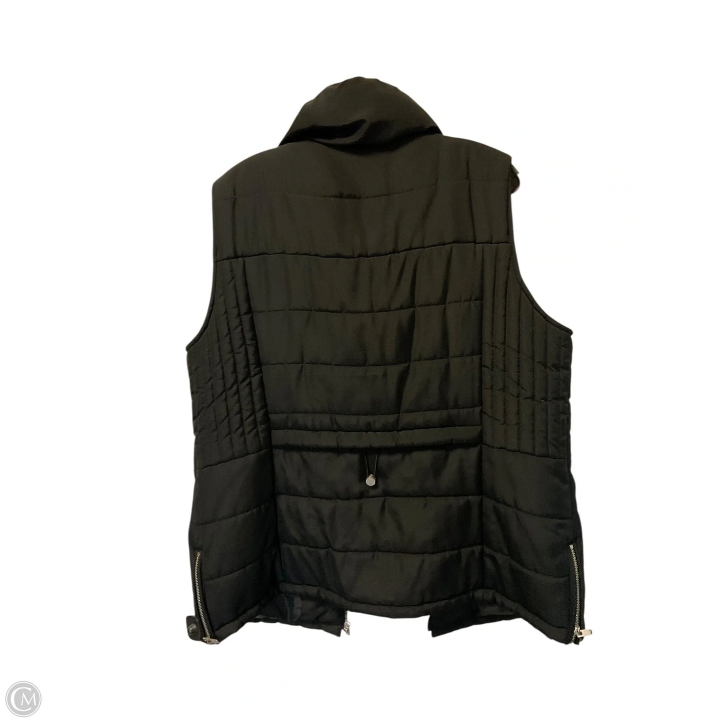 Vest Puffer & Quilted By Tribal In Black, Size: Xl