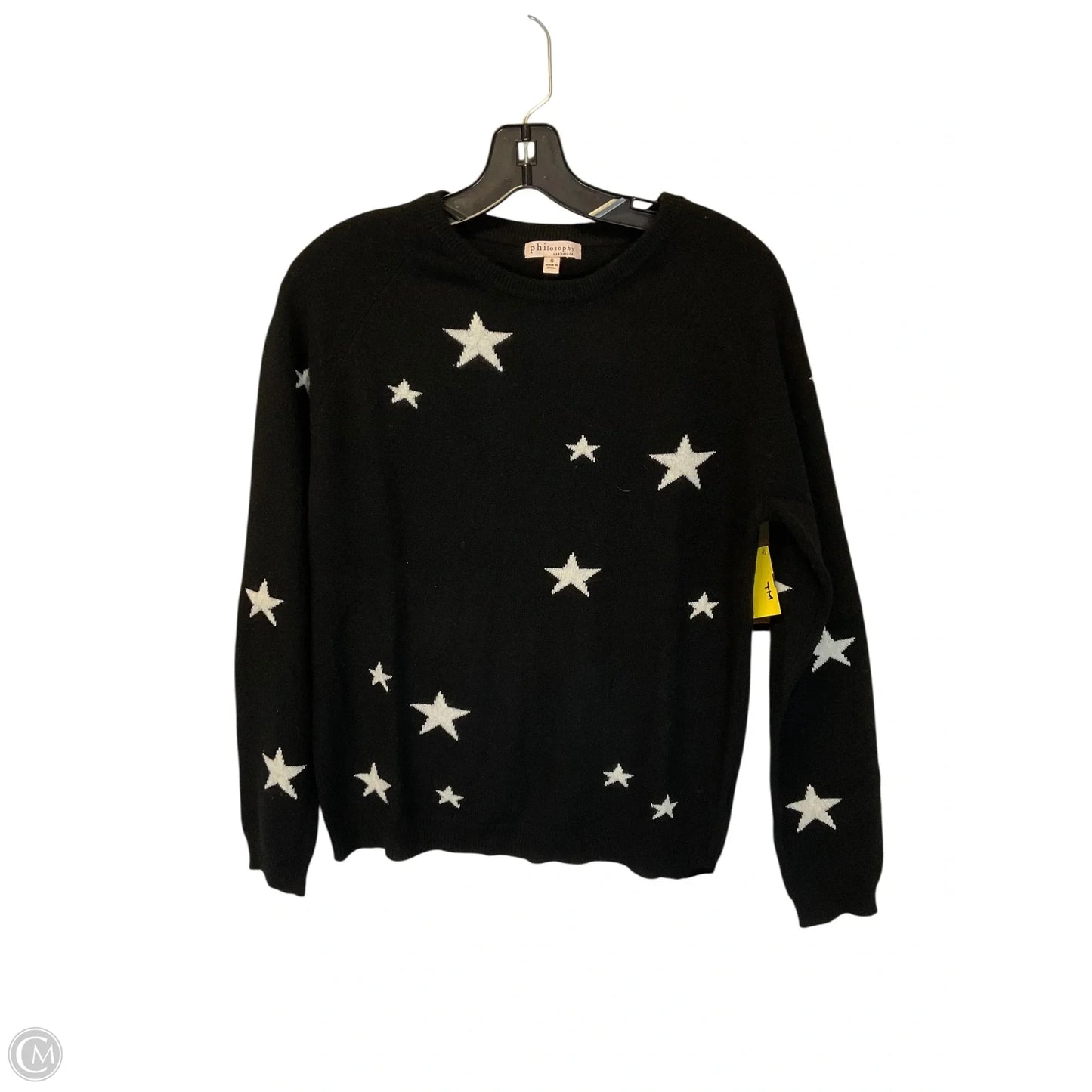 Sweater By Philosophy In Black, Size: S
