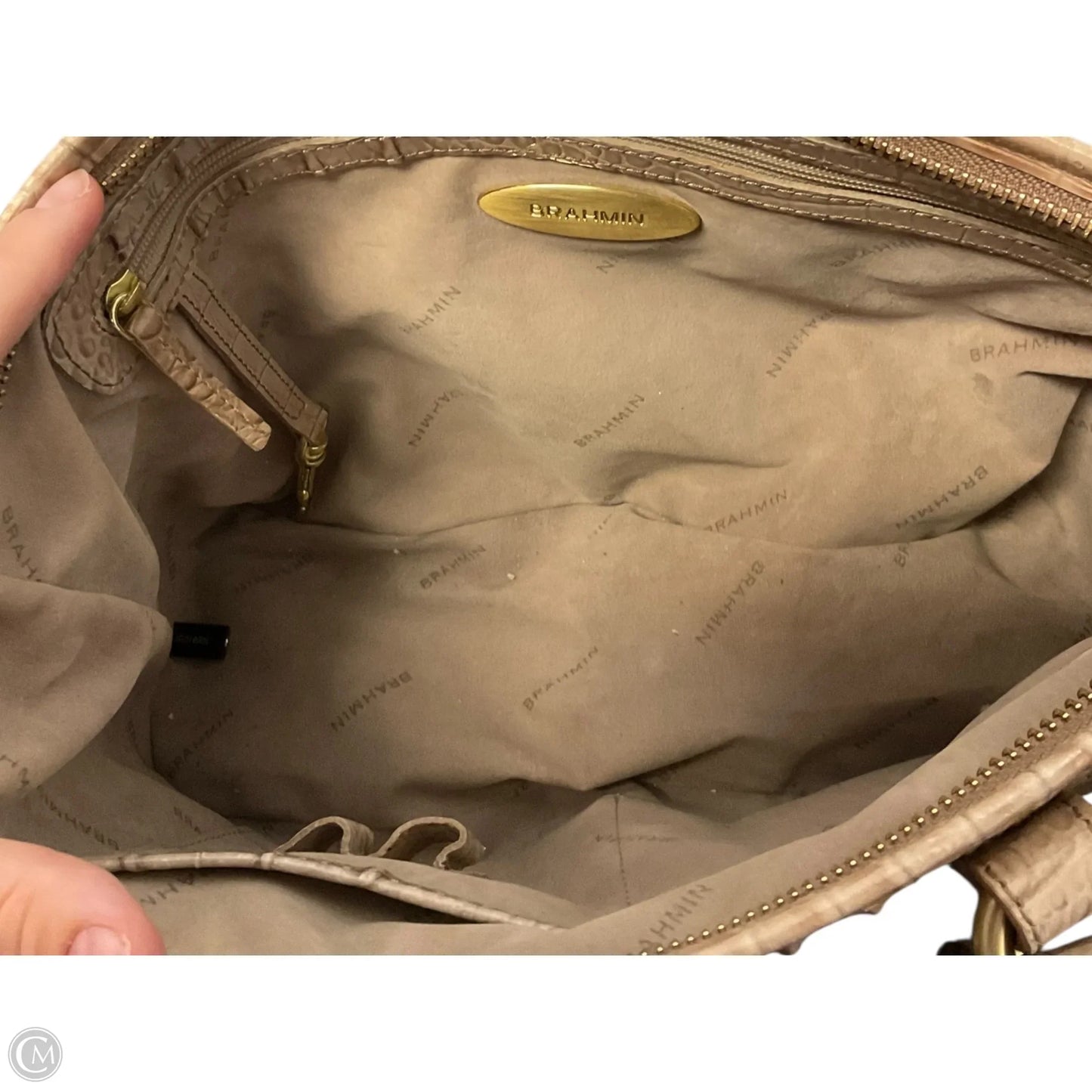 Crossbody Designer By Brahmin, Size: Medium